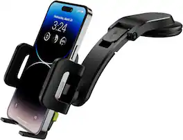 Bracketron - TripGrip 1.0 Low Profile Cell Phone Mount for Car Dashboard - Black