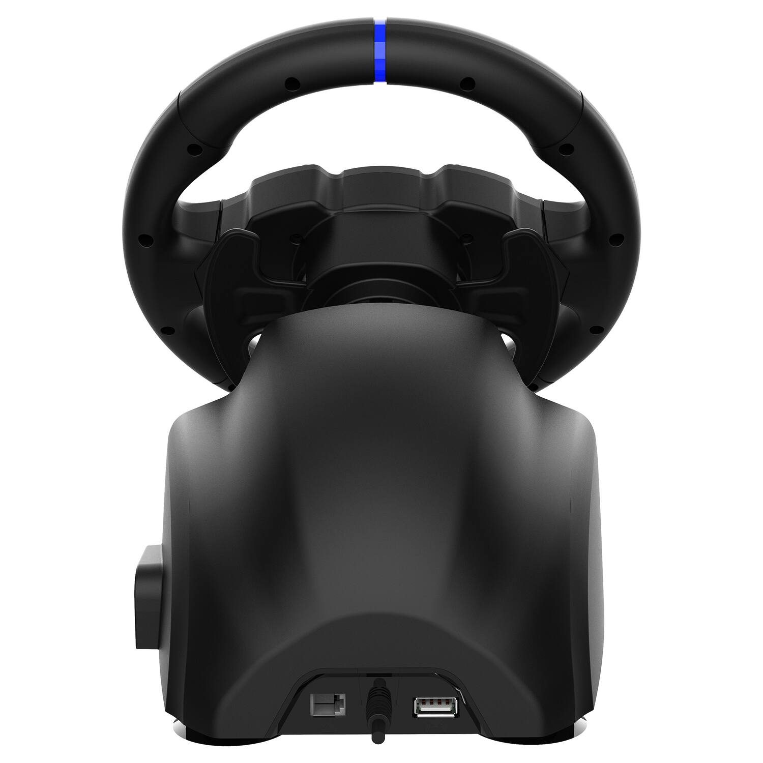 Left. Subsonic - 220 RS-5 Racing Wheel with Pedal Set, Dual LED Sticks for PS5, PC - Black.