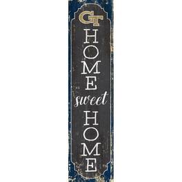 Fan Creations - Georgia Tech Yellow Jackets 24" Home Sweet Home Leaner Sign - Multicolor