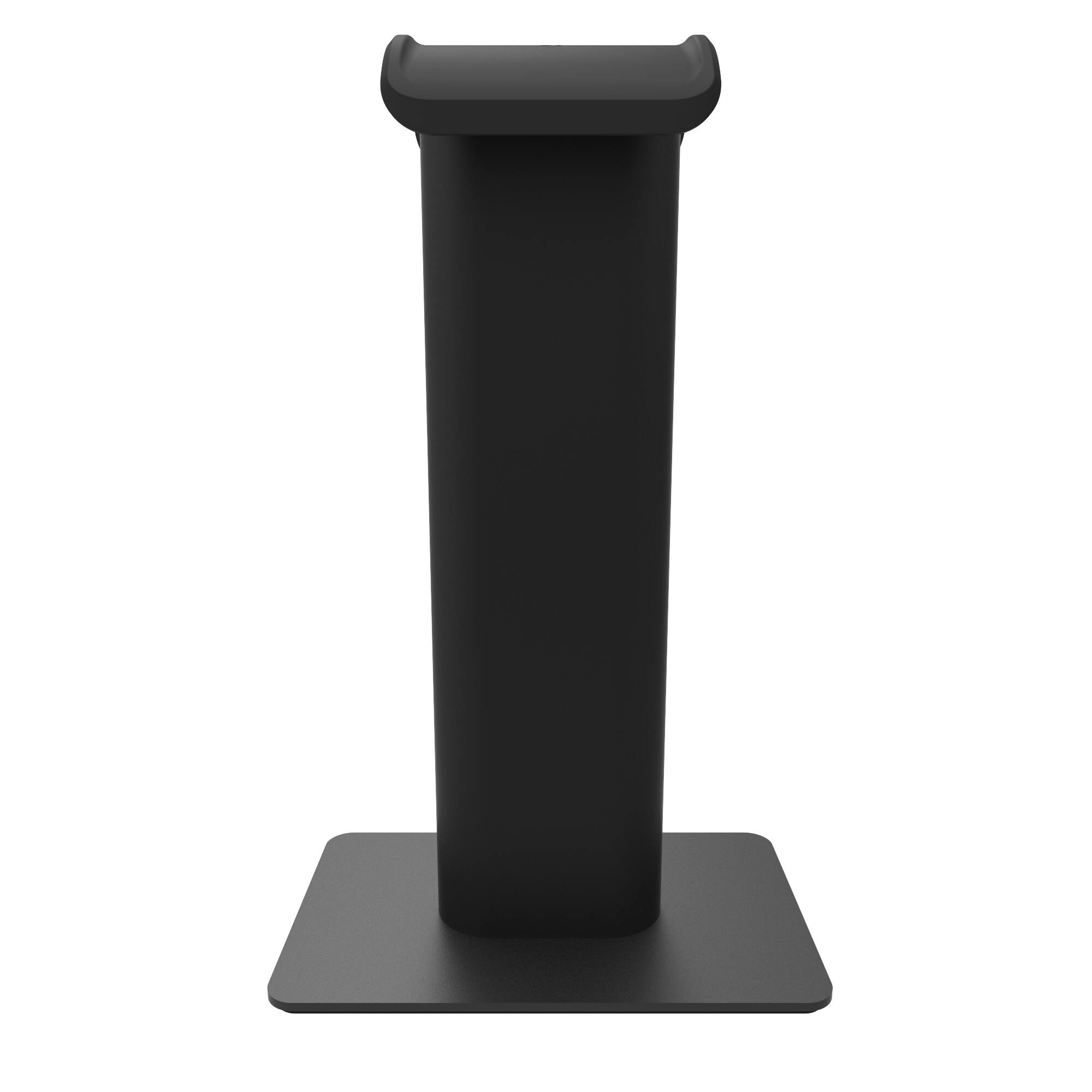 Alt View 1. Kanto - Premium Universal Headphone Stand with Curved Silicone Cradle - Black.