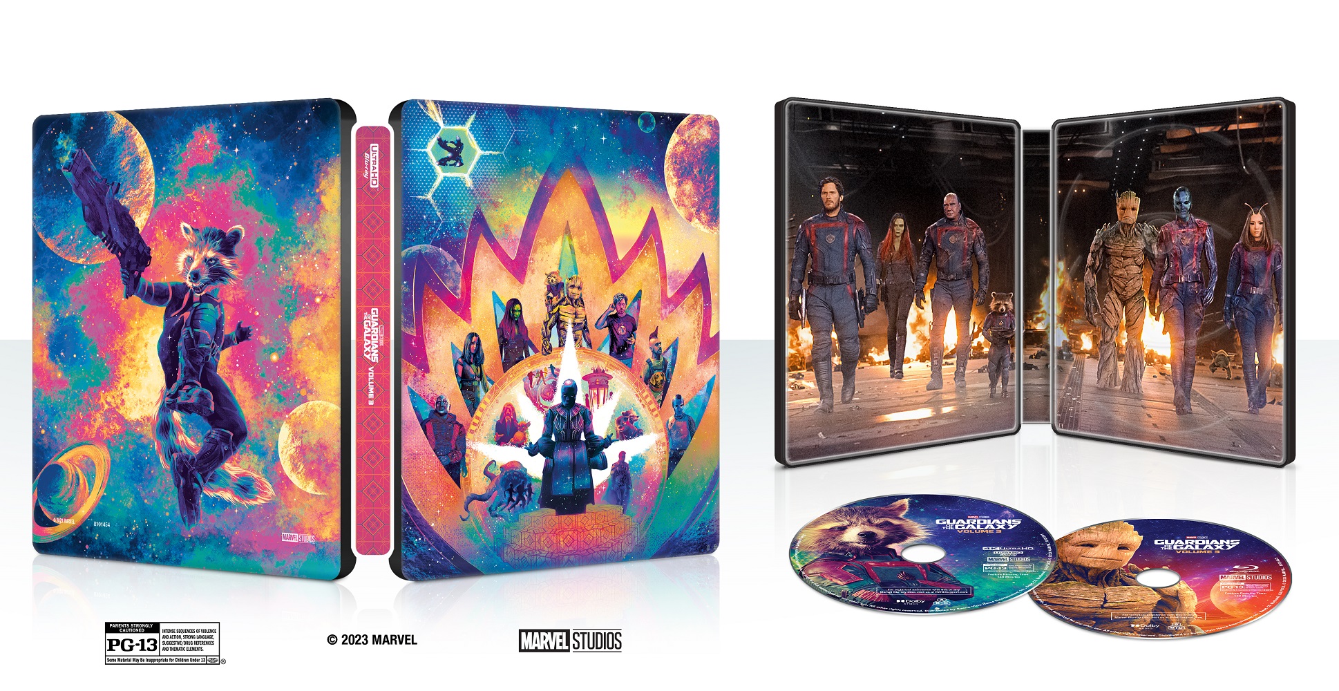 Guardians of the Galaxy Vol. 3 [SteelBook][Dig Copy][4K Ultra HD