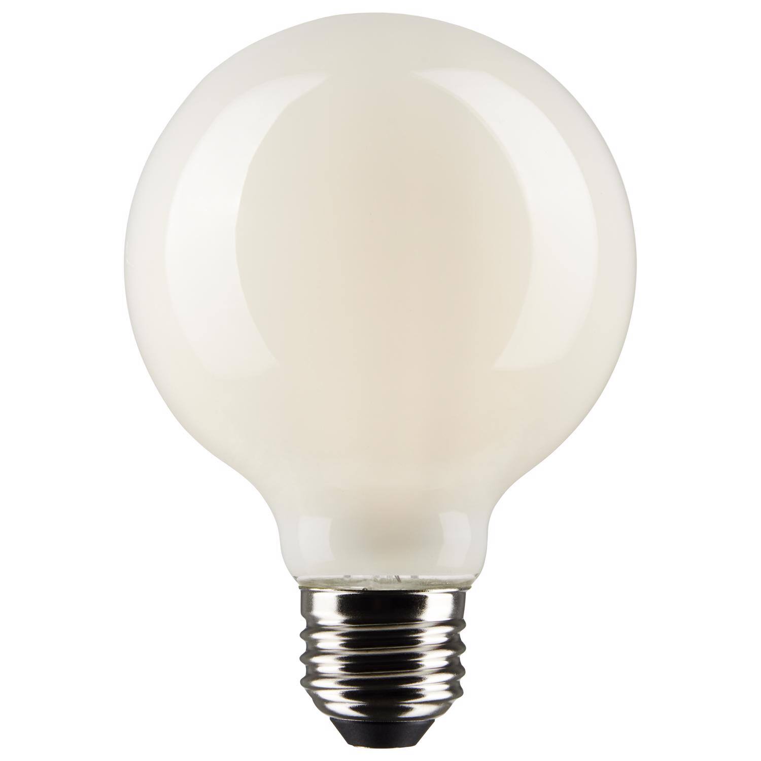 Angle. SATCO - Satco G25 E26 (Medium) Filament LED Bulb Warm White 40 Watt Equivalence 1 pk.