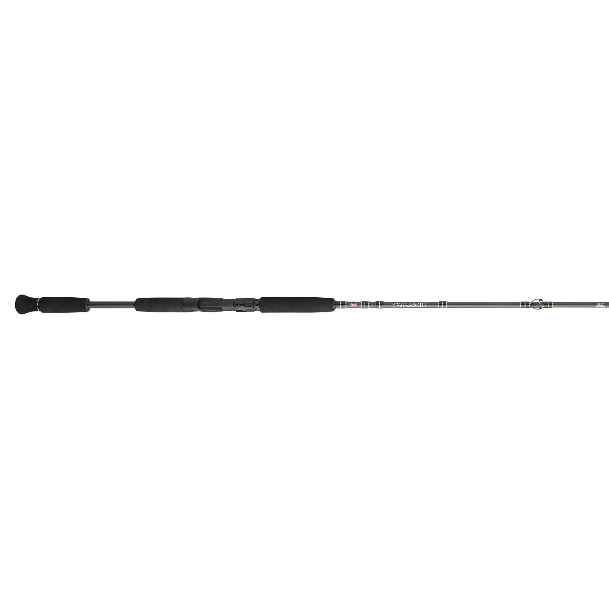 Alt View 4. PENN - Penn Carnage III Inshore Casting Fishing Rod, 7 Feet, Loads up to 17 Lbs, Black - Black.