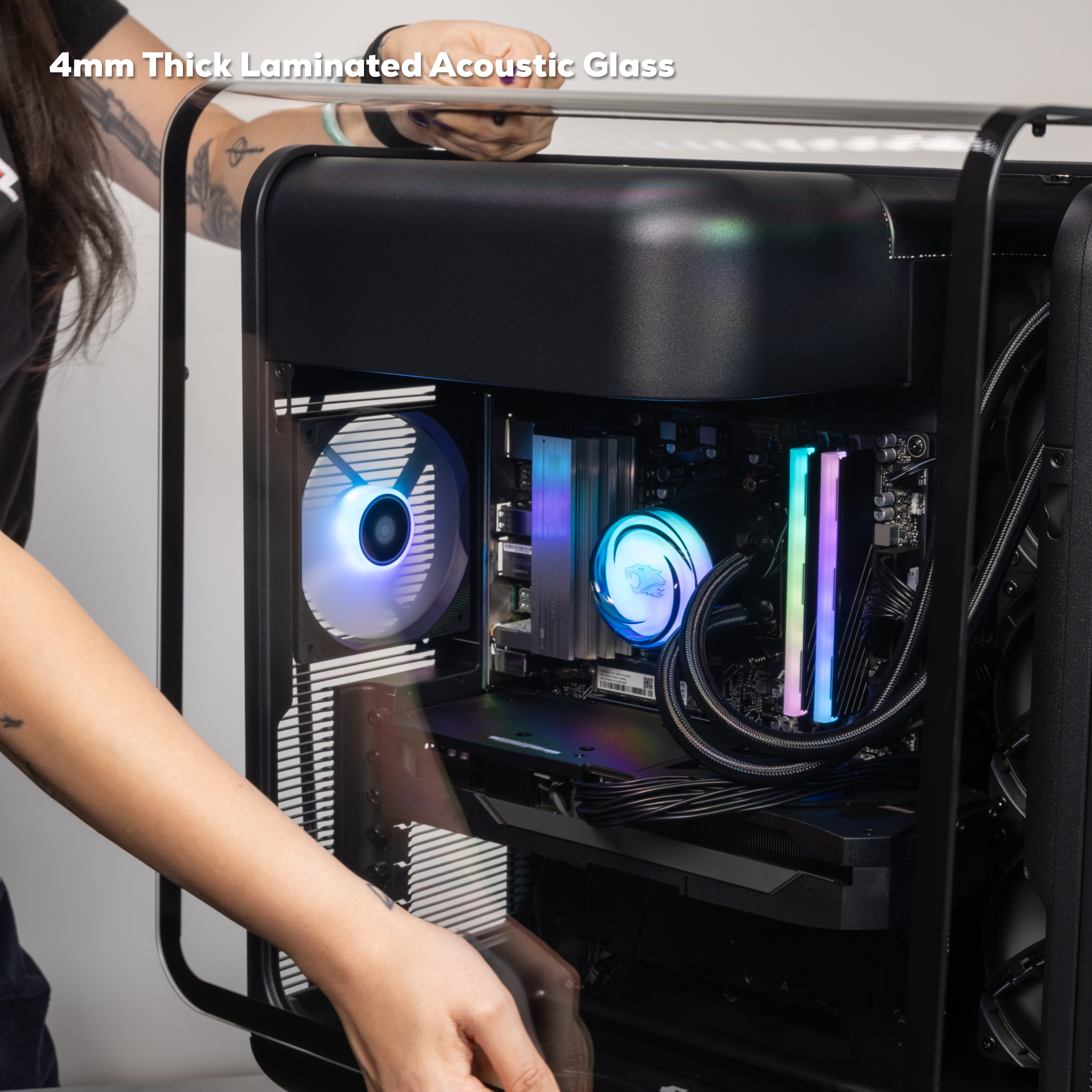 4mm Thick Laminated Acoustic Glass