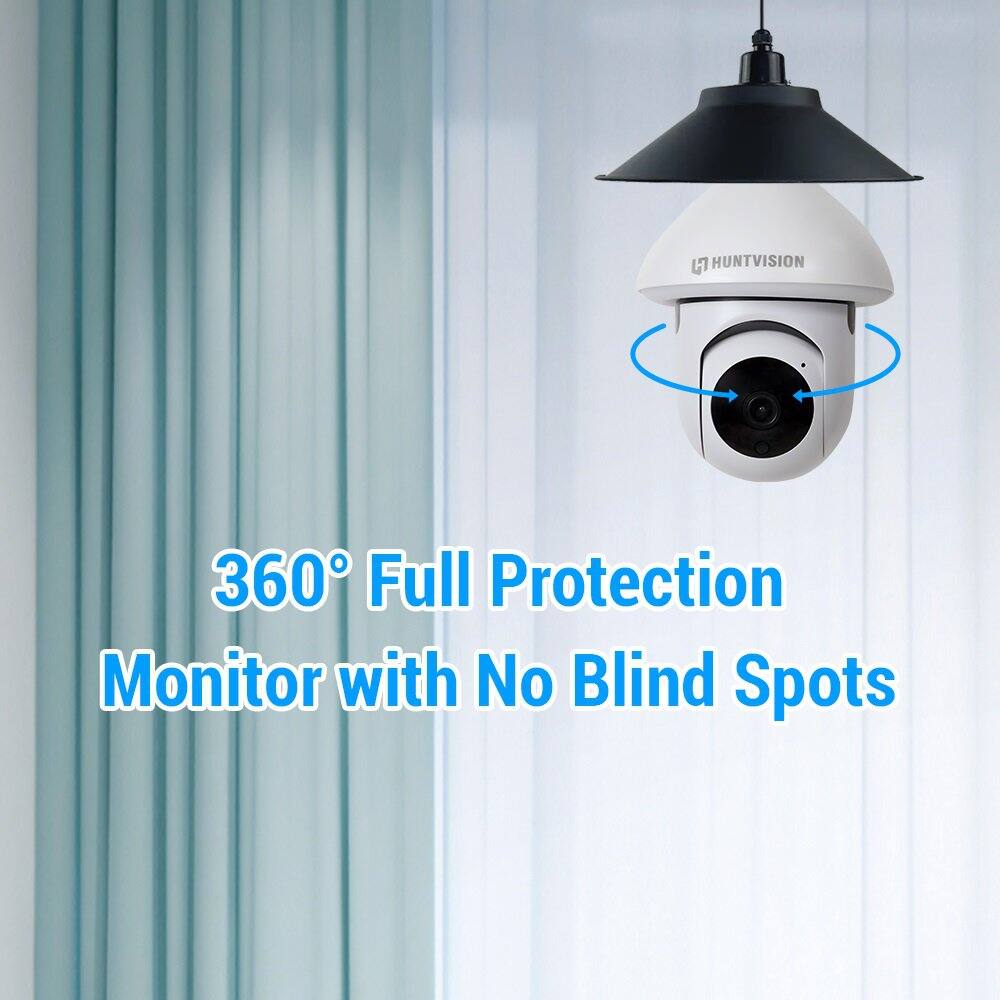 360° Full Protection Monitor with No Blind Spots