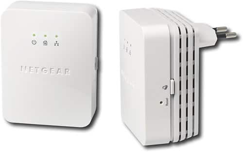 Front Standard. NETGEAR - 1-port Powerline Adapter Kit.