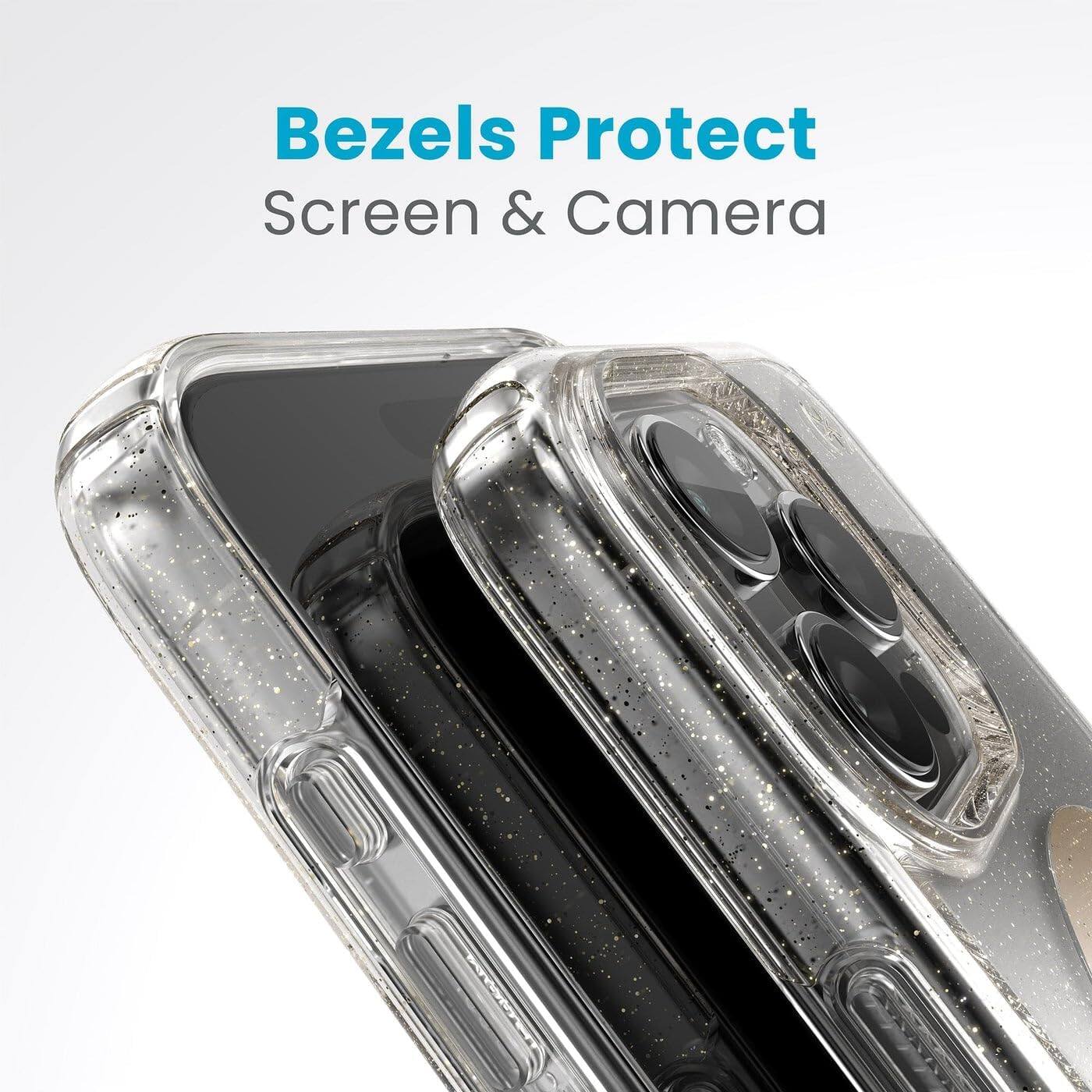 Bezels Protect  
Screen & Camera