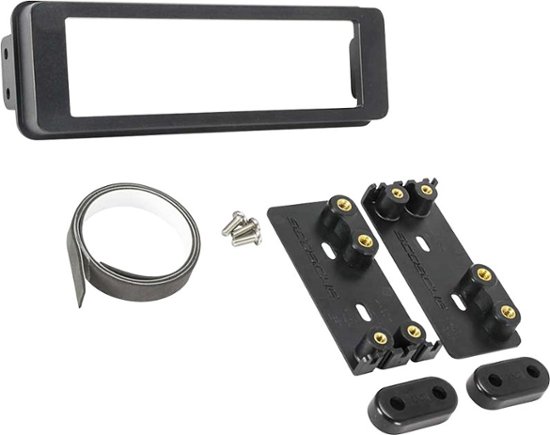 Front Zoom. Scosche - Dash Kit for Select Harley-Davidson Motorcycles - Black.