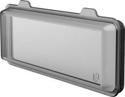 Scosche - Motorcycle Radio Cover - Gray - Front_Zoom