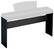 Front. Yamaha - L85 Keyboard Stand - Black.