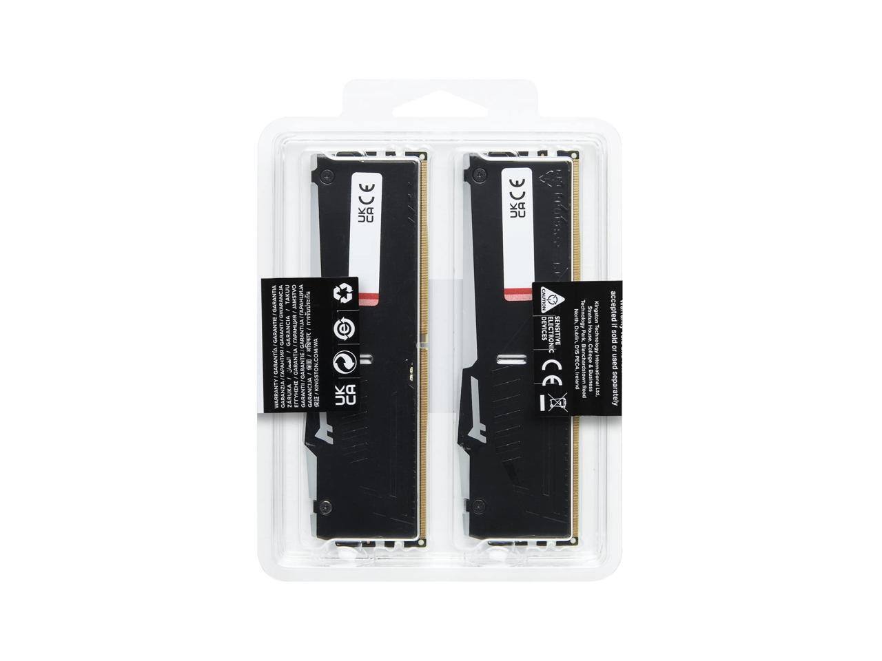 Kingston FURY BEAST DDR5 8GB 2枚組 Kingston FURY Beast 8GB 6000MT/s DDR5 CL36 RGB Desktop Memory