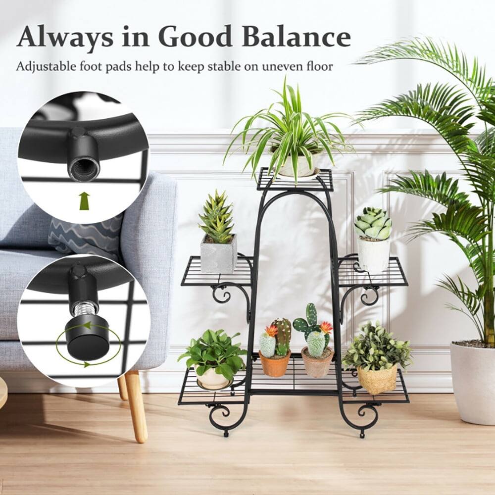 Always in Good Balance  
Adjustable foot pads help to keep stable on uneven floor