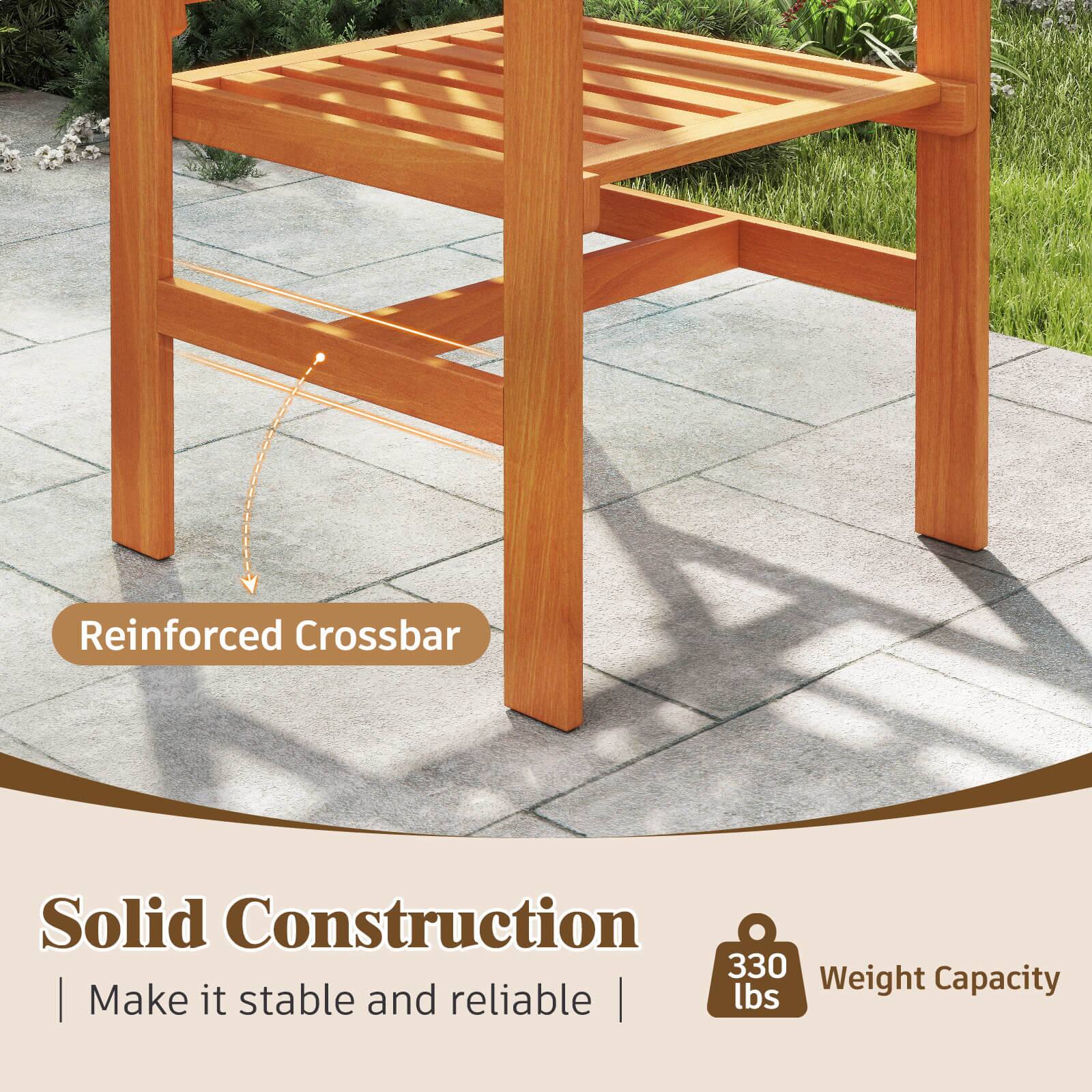 Reinforced Crossbar  
Solid Construction  
330 lbs Weight Capacity  
Make it stable and reliable