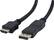 Angle Standard. Startech - 10' Male-HDMI-to-Male-DisplayPort Converter Cable - Black.