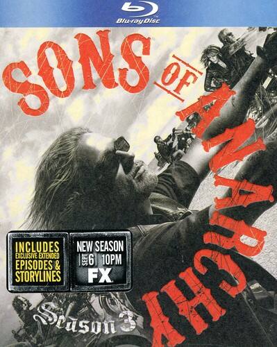 Front. Sons of Anarchy: Season 3   - BLU-RAY.