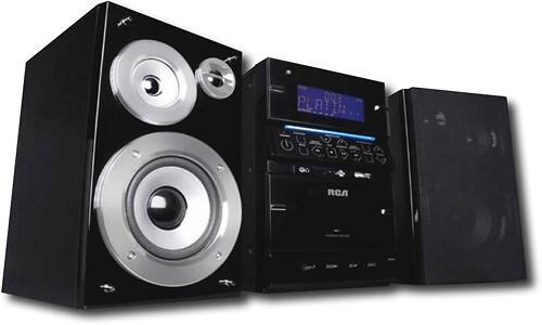 Angle Standard. RCA - 25W Micro System with Digital AM/FM Tuner.