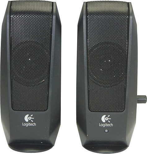  Logitech - 2.0 2.3 W Home Audio Speaker System - Black
