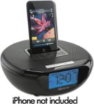 Angle Standard. Memorex - Refurbished Clock Radio Speaker System for Apple® iPod®.