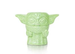 ThinkGeek - Geeki Tikis The Child "Baby Yoda" Force Pose Mug | Star Wars: The Mandalorian | 16 Ounces - Green