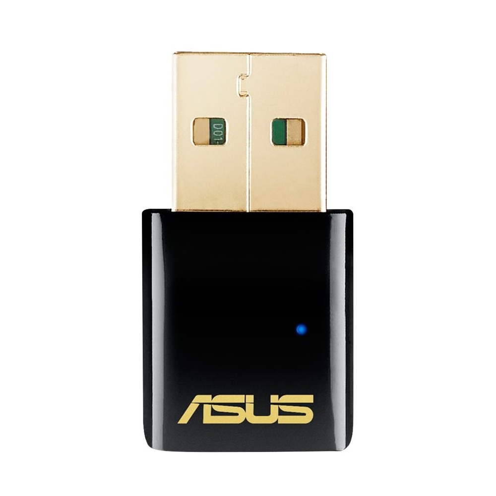 Best Buy: ASUS Dual-Band Wireless-AC USB Network Black