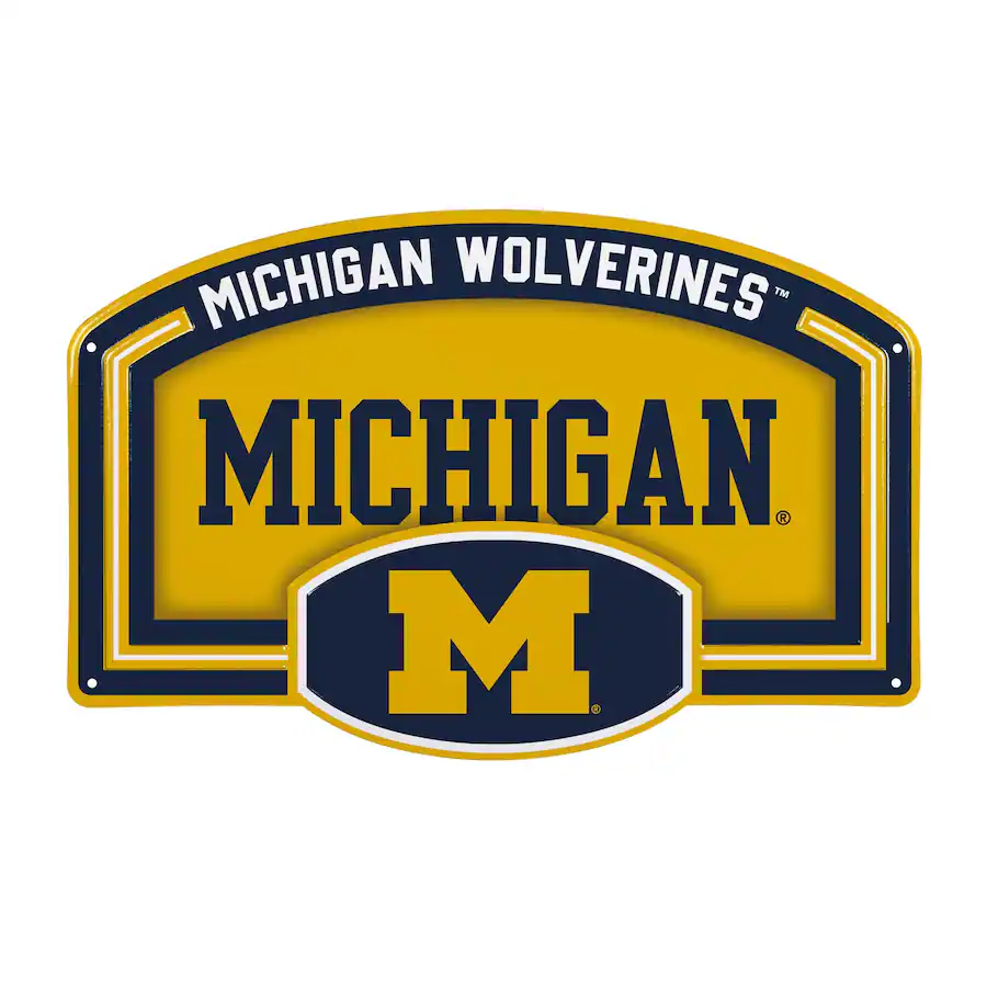 Wall Sign Format Evergreen Enterprises Michigan Wolverines 11