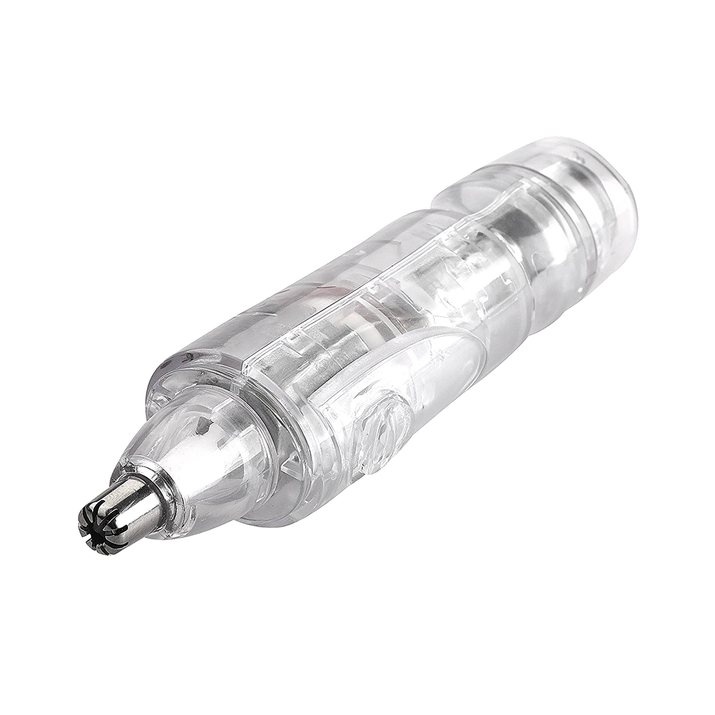 Left. Pursonic - Pursonic Clear Electric Nose Trimmer.