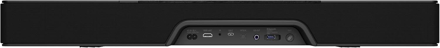 Alt View 1. Klipsch - Klipsch FLEXUS-100-SOUNDBAR 2.1 Sound System Soundbar with 3 Year Amber Protection Plan (2024) - Black.