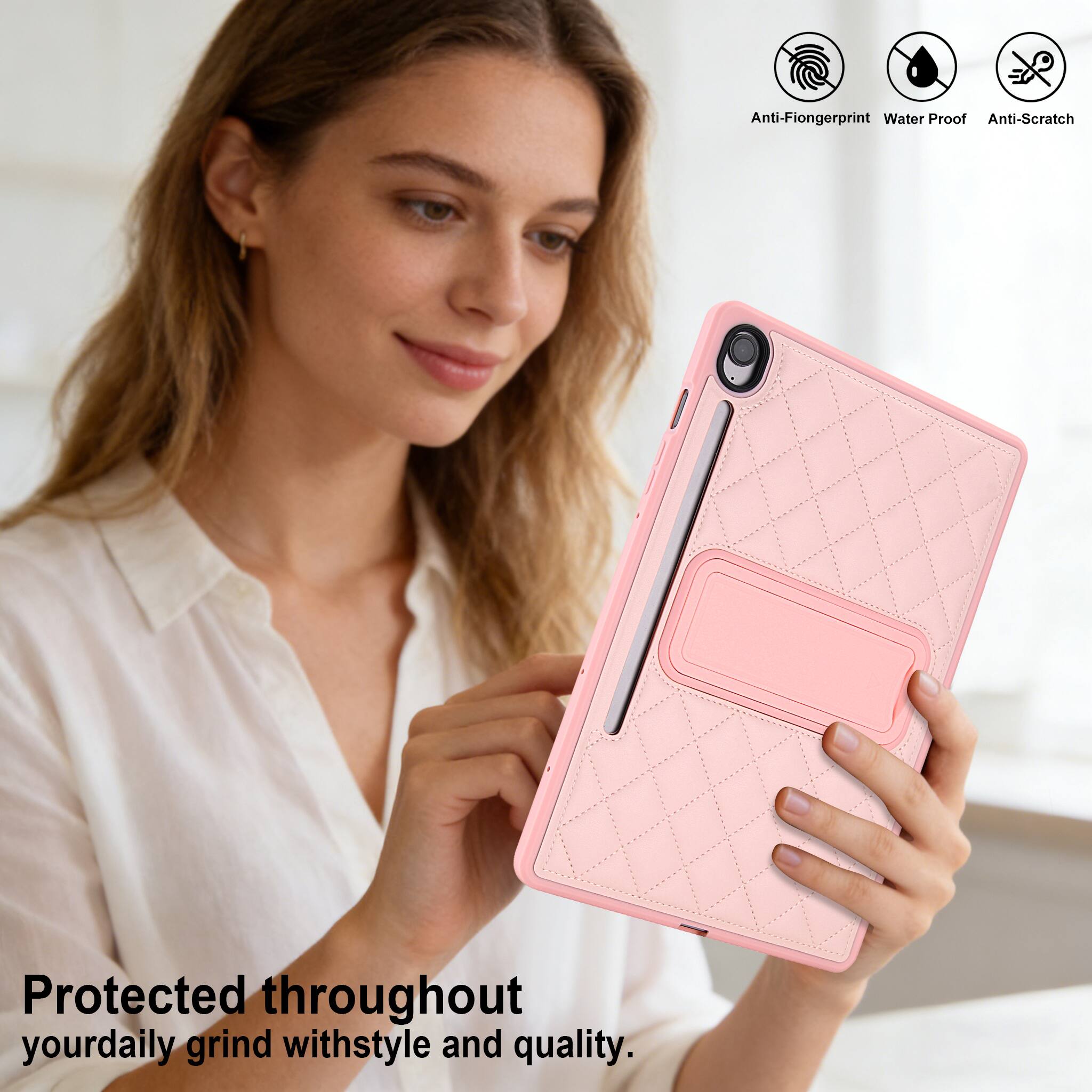 Anti-Fingerprint Water Proof Anti-Scratch

Protected throughout your daily grind with style and quality.