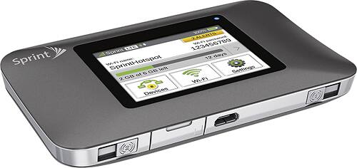 Angle. NETGEAR - Zing 4G LTE Mobile Hotspot - Black.