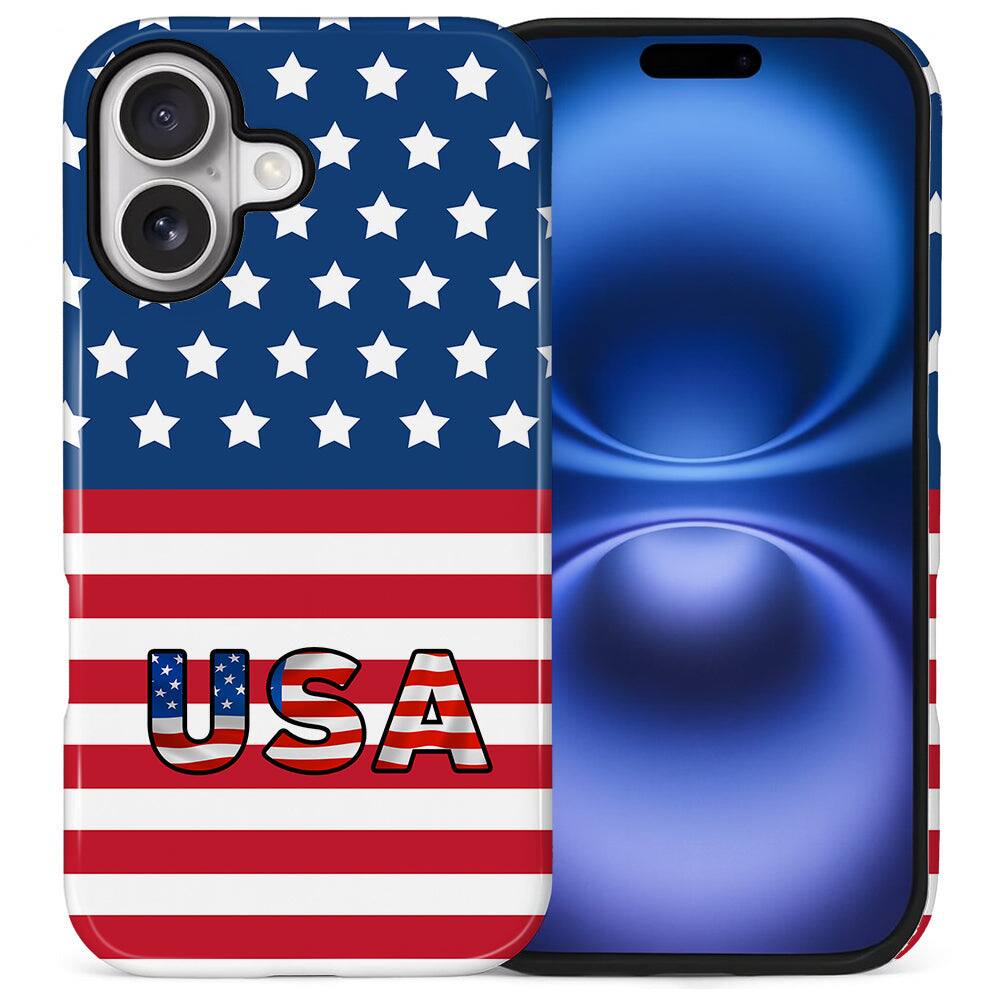 USA Flag for iPhone 16 Plus