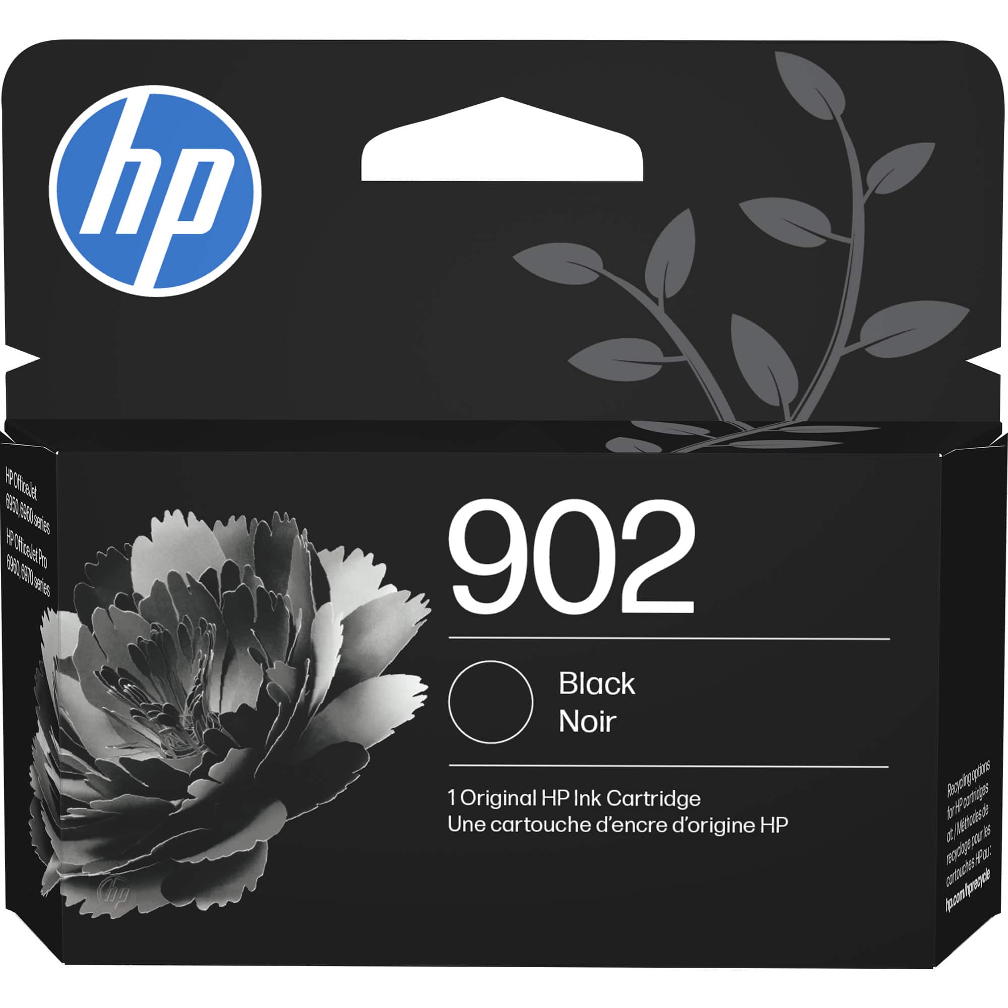 HP - 902 Standard Capacity Ink Cartridge - Black - Front_Zoom