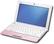Left Standard. Asus - Eee PC Netbook with Intel® Atom™ Processor - Pink.
