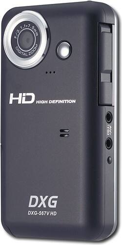 Best Buy: DXG High-Definition Pocket Camcorder with 1.7