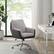 Alt View 16. Linon Home Décor - Cavett Swivel Office Chair - Black and Gray.