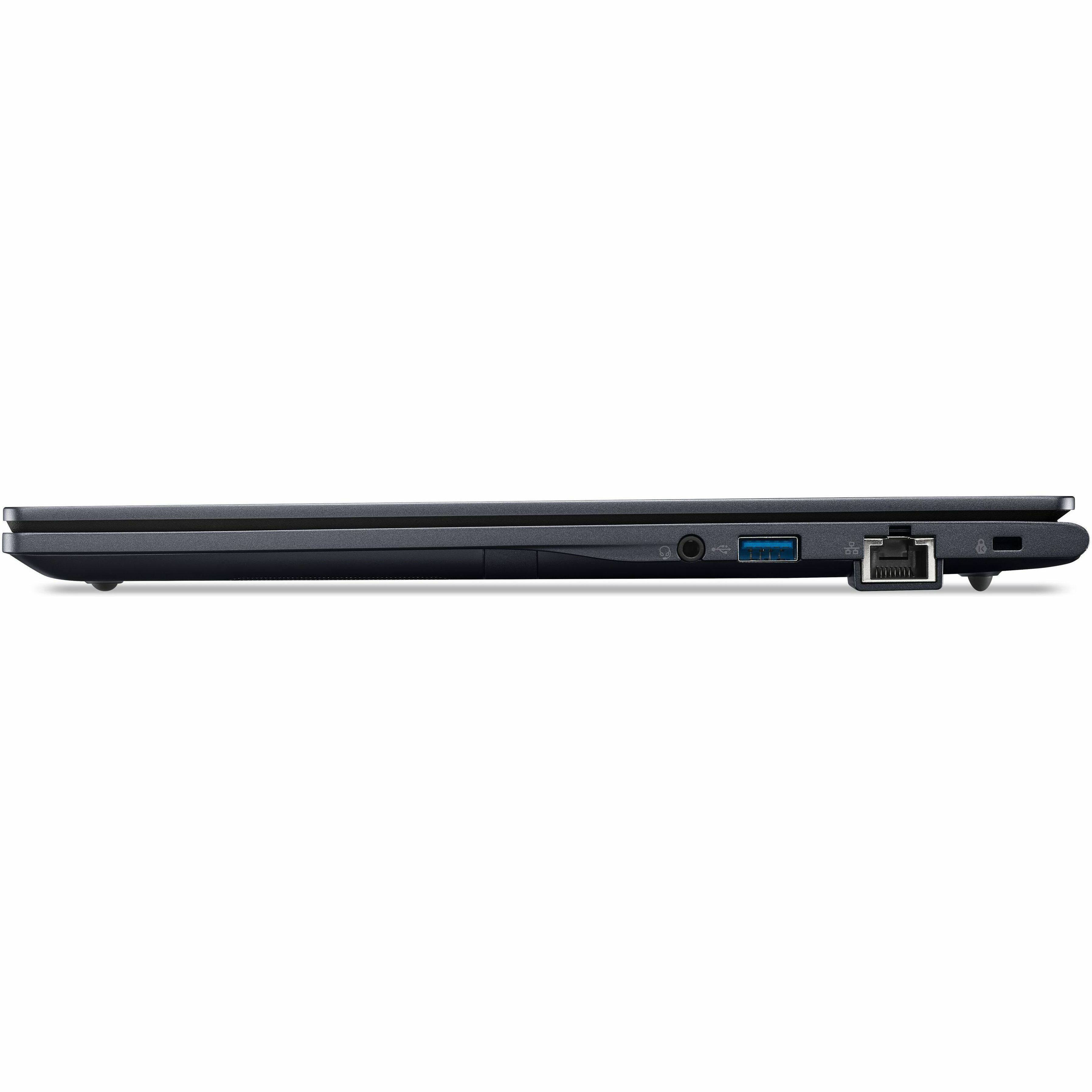 Alt View 8. Acer - Acer TravelMate P4 14 TMP414-55 TMP414-55-59DM 14" Notebook - WUXGA - 60 Hz - Intel Core Ultra 5 225U - 16 GB - 512 GB - Blue.