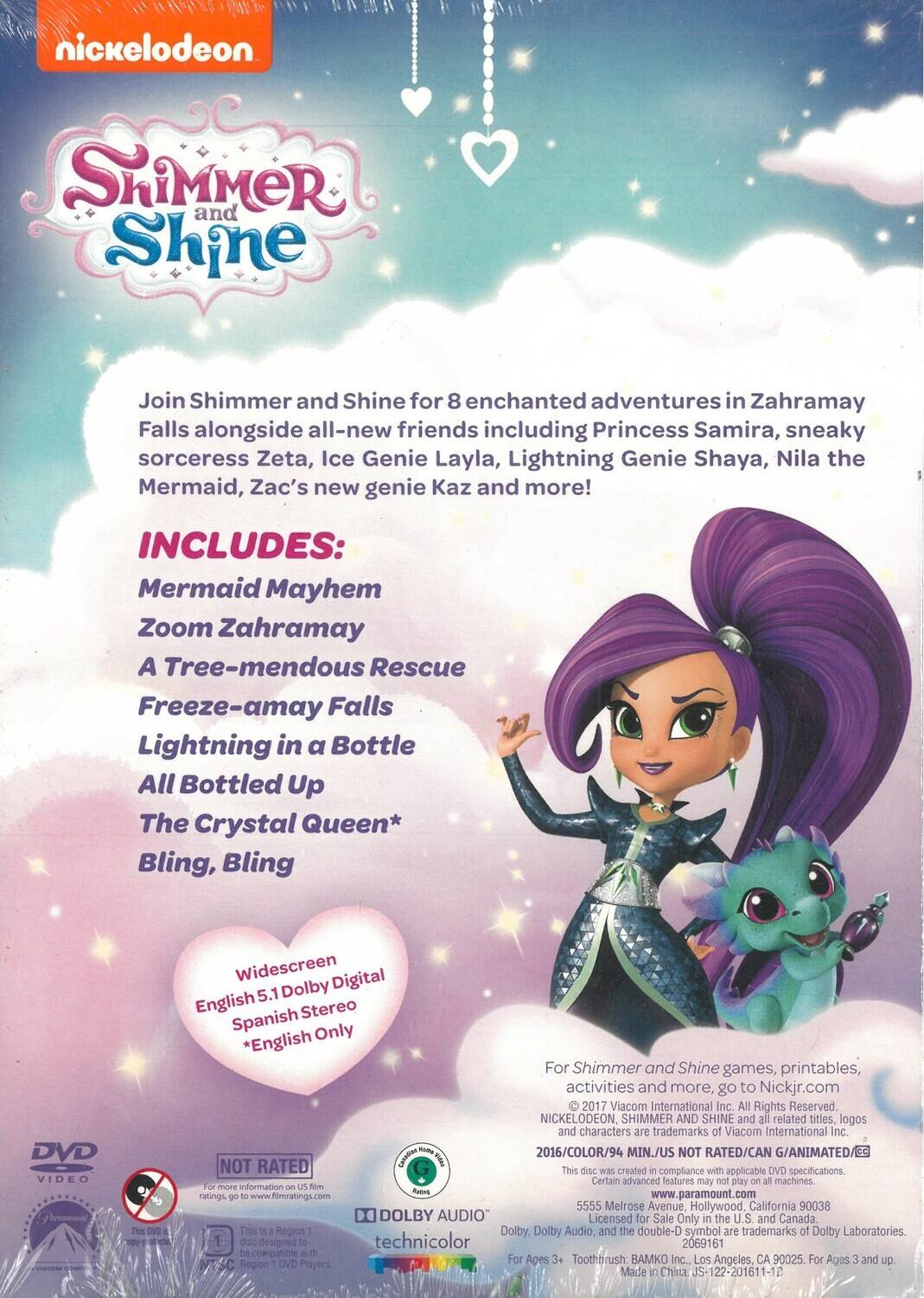 Alt View 1. Shimmer and Shine: Friendship Divine (DVD + Tooth Brush)   - DVD.
