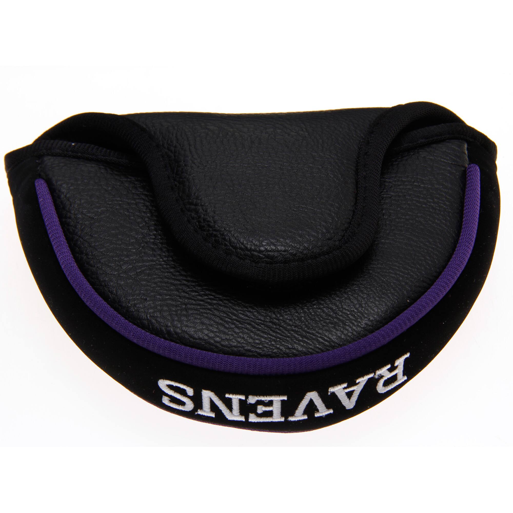 Alt View 1. Team Golf - Baltimore Ravens Golf Mallet Putter Cover - Multicolor.