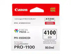 Canon imagePROGRAF
PFI-4100<CO>
LUCIA PRO II ink
Chroma Optimizer
For/Pour/Para imagePROGRAF PRO-1100
80.0ml