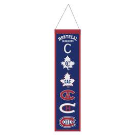 WinCraft - Montreal Canadiens 8" x 32" Evolution Banner - Multicolor