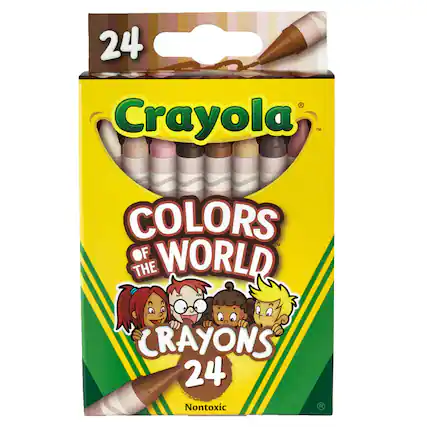 24 Crayola™ Colors of the World The Crayons 24 Nontoxic
