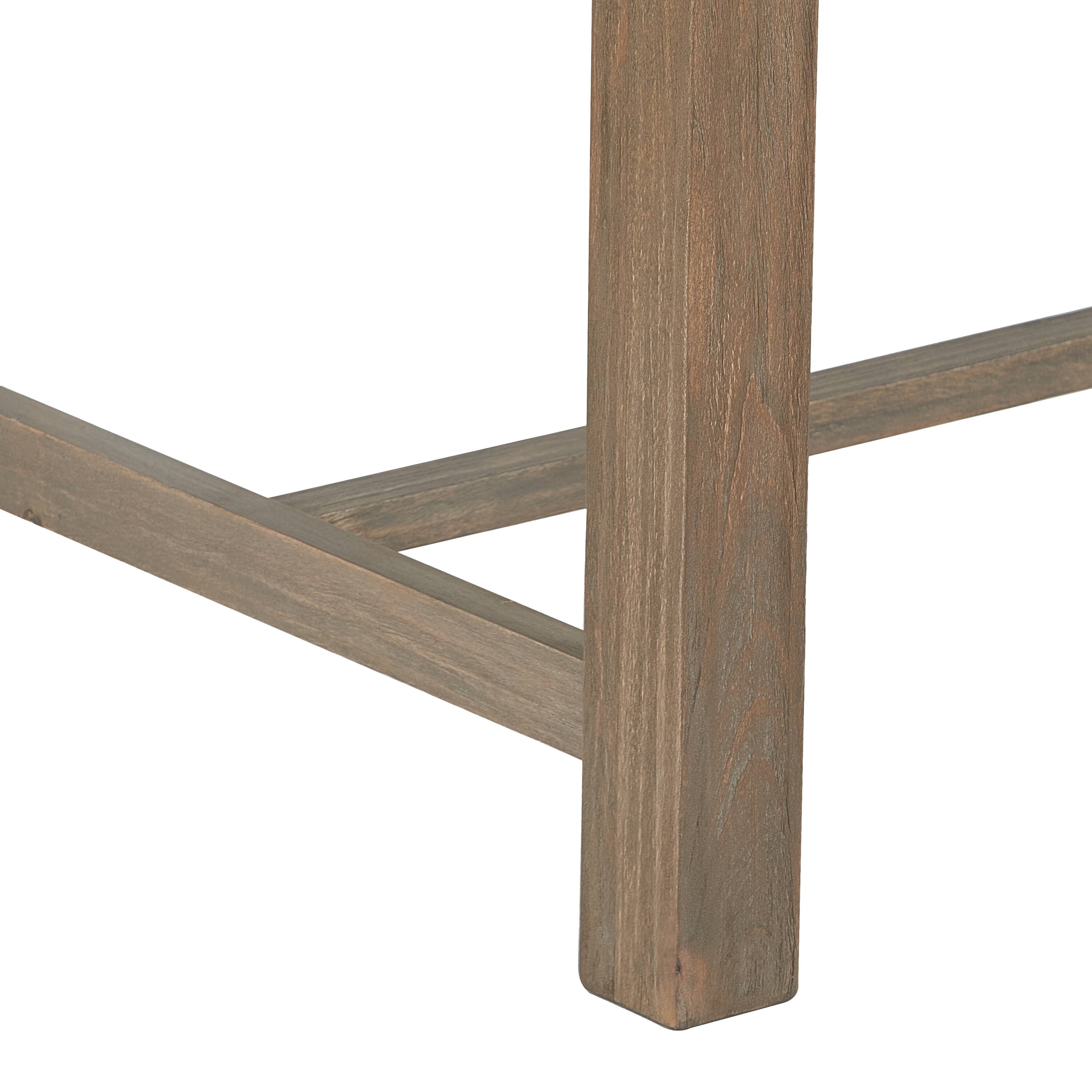 Alt View 2. Tommy Hilfiger - Tommy Hilfiger Elmhurst Dining Table, Black and Weathered Grey - Black and Weathered Gray.