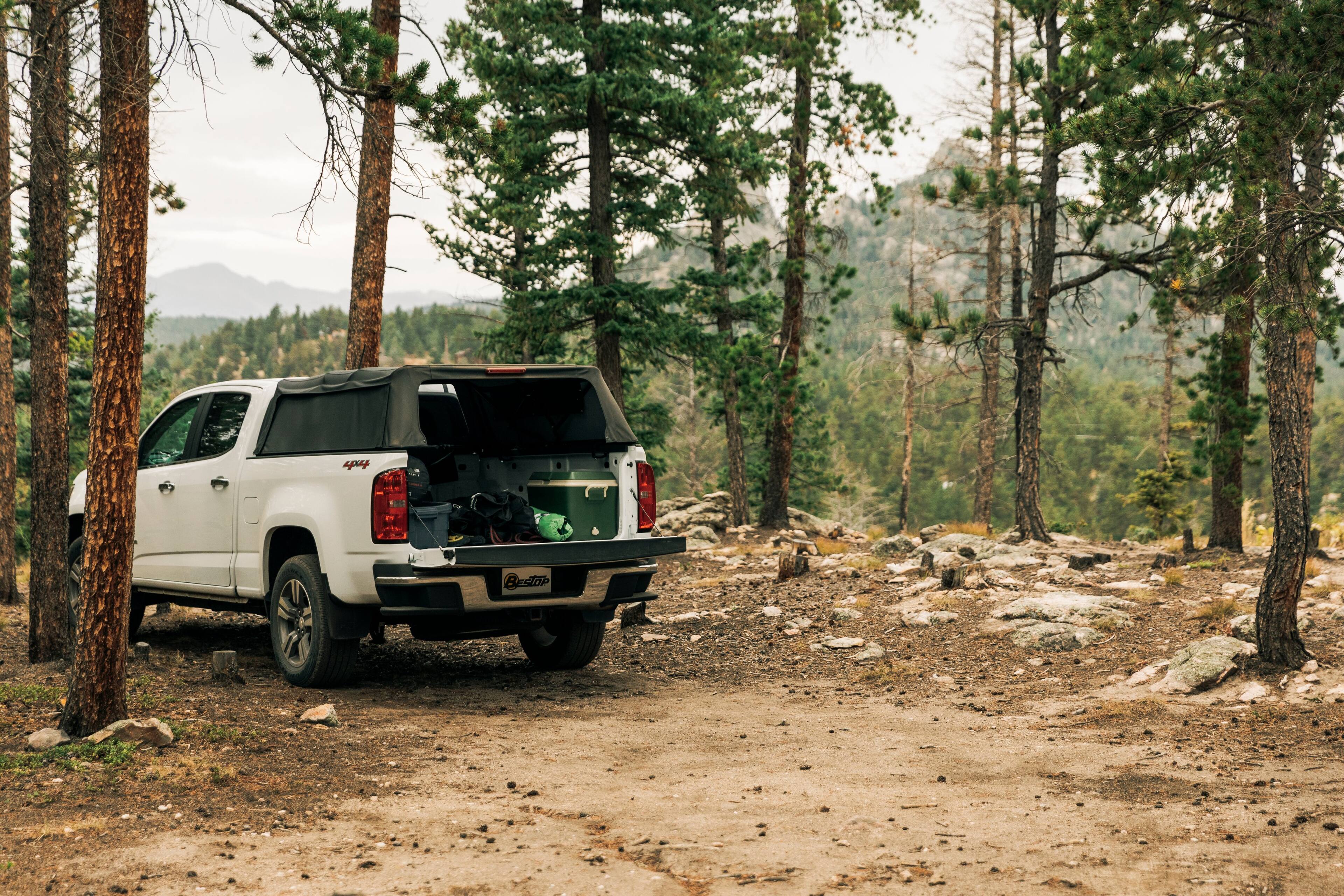 Alt View 2. Bestop - Supertop for Truck 2 - '19-23 Ranger; For 6 ft. bed - Black.