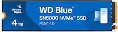 Western Digital
WD Blue
SN5000 NVMe™ SSD
4TB
PCIe® 4.0