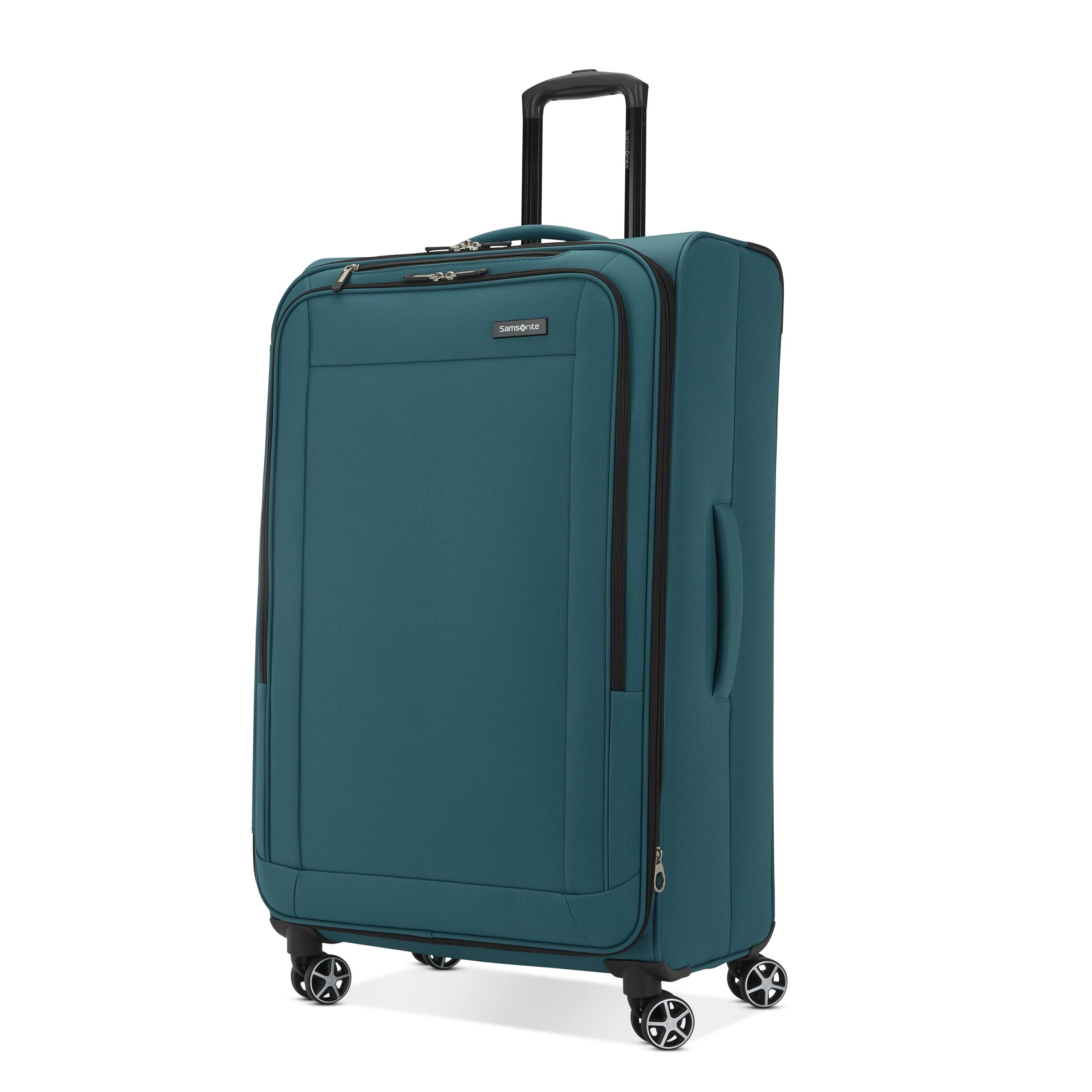 Samsonite - Saire Lte Large Exp Spinner - PINE GREEN - Front_Zoom