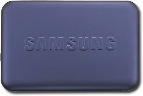Front Standard. Samsung - Netbook with Intel® Atom™ Processor - Blue.