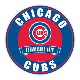 Fan Creations - Chicago Cubs 24" Circle with Banner - Multicolor