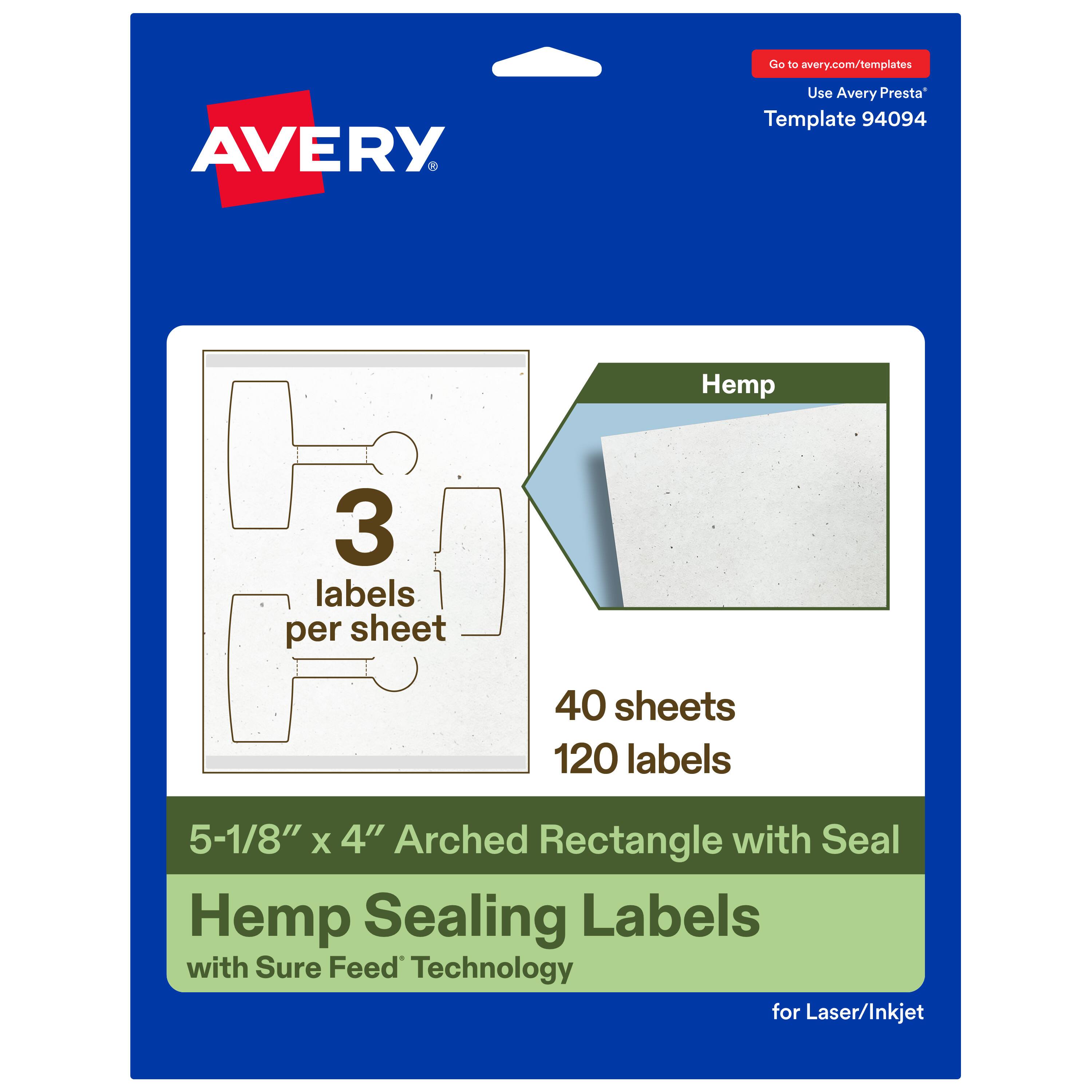Avery Avery® Sealing Labels, 5 1/8