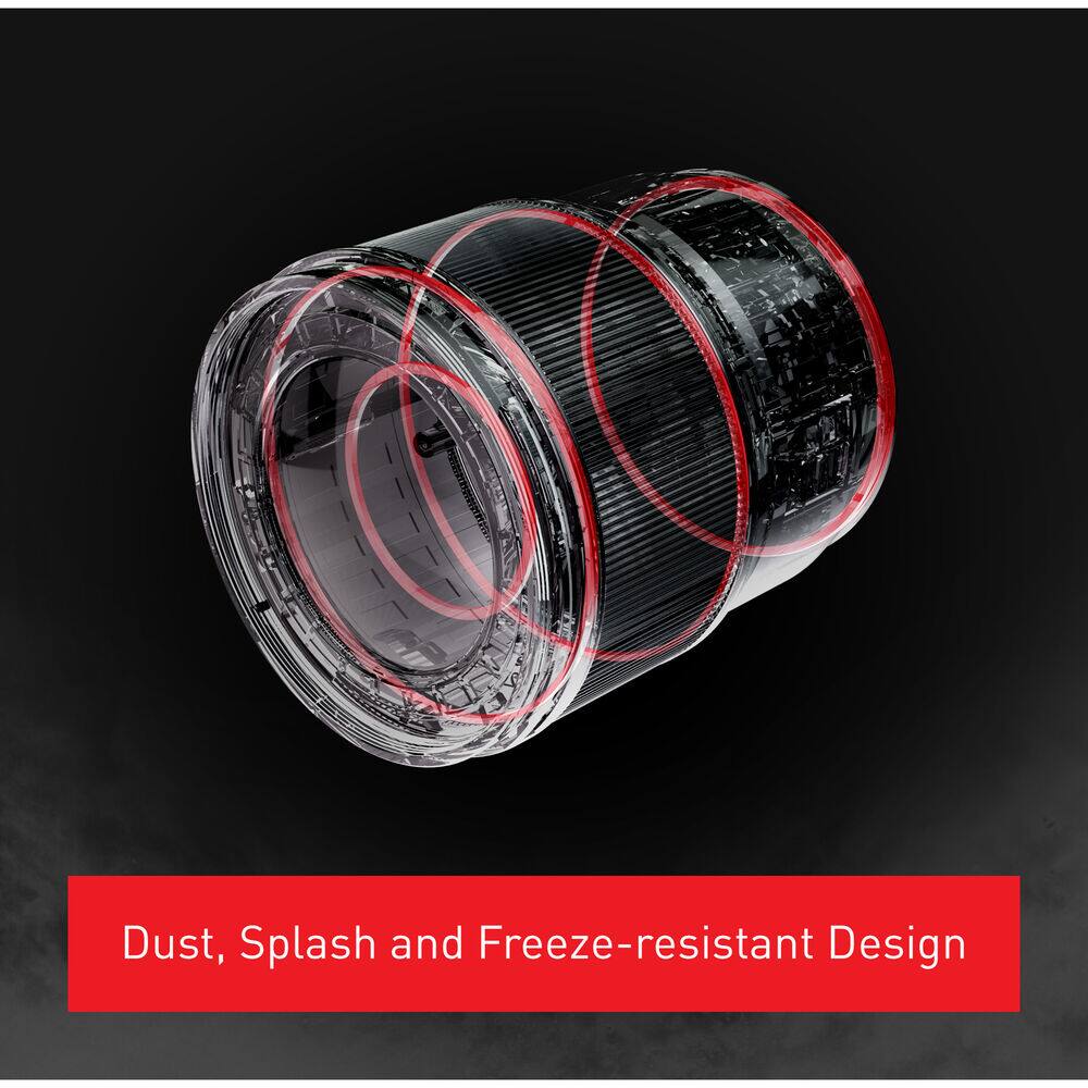 Dust, Splash and Freeze-resistant Design