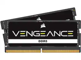 CORSAIR - Vengeance 32GB (2 x 16GB) 262-Pin DDR5 SO-DIMM DDR5 4800 (PC4 38400) Laptop Memory Model CMSX32GX5M2A4800C40