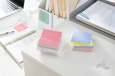 Alt View 4. Post-it - Recycled Pop-up Notes, 3" x 3", Sweet Sprinkles Collection, 100 Sheet/Pad, 12 Pads/Pack - Assorted.